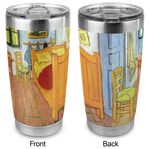 The Bedroom in Arles (Van Gogh 1888) 20oz SS Tumbler - Full Print - Approval