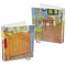 The Bedroom in Arles (Van Gogh 1888) 3-Ring Binder - 1" - Front and Back