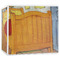 The Bedroom in Arles (Van Gogh 1888) 3-Ring Binder - 3 inch