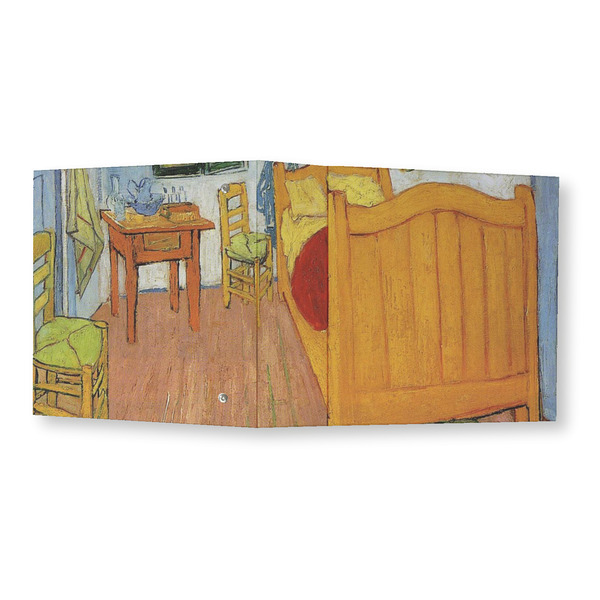 The Bedroom in Arles (Van Gogh 1888) 3 Ring Binders - Full Wrap - 3" - Open Outside