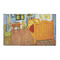 The Bedroom in Arles (Van Gogh 1888) 3'x5' Patio Rug - Front/Main