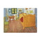The Bedroom in Arles (Van Gogh 1888) 5'x7' Patio Rug - Front/Main