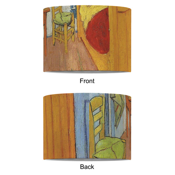 The Bedroom in Arles (Van Gogh 1888) 8" Drum Lampshade - APPROVAL (Fabric)