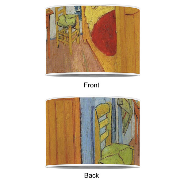 The Bedroom in Arles (Van Gogh 1888) 8" Drum Lampshade - APPROVAL (Poly Film)
