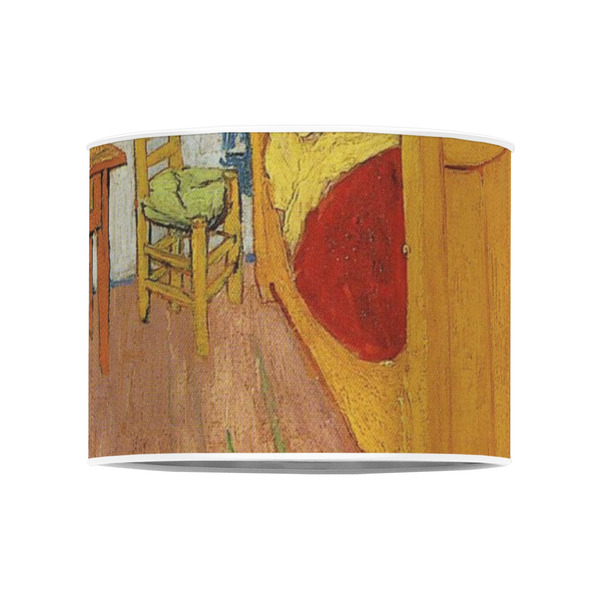 The Bedroom in Arles (Van Gogh 1888) 8" Drum Lampshade - FRONT (Poly Film)
