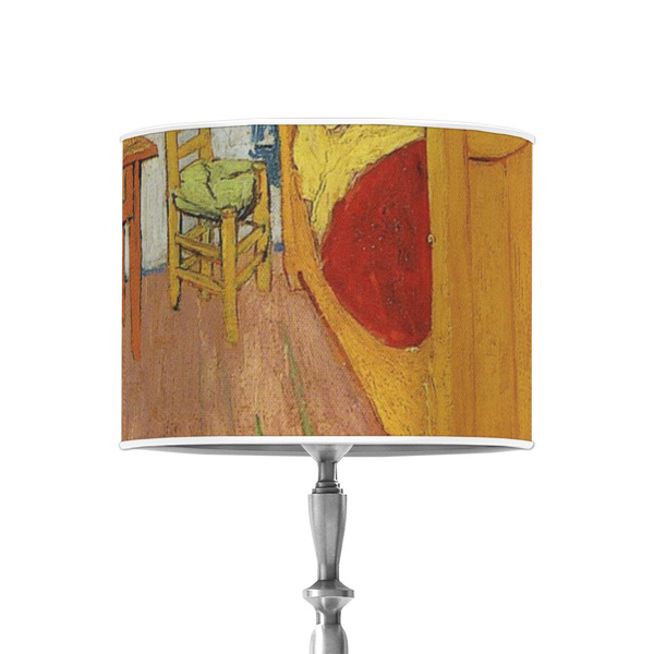 The Bedroom in Arles (Van Gogh 1888) 8" Drum Lampshade - ON STAND (Poly Film)