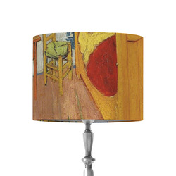 The Bedroom in Arles (Van Gogh 1888) 8" Drum Lamp Shade - Fabric