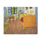 The Bedroom in Arles (Van Gogh 1888) 8'x10' Patio Rug - Front/Main