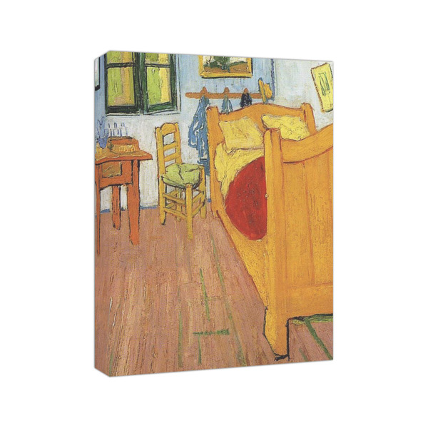 The Bedroom in Arles (Van Gogh 1888) 8x10 - Canvas Print - Angled View