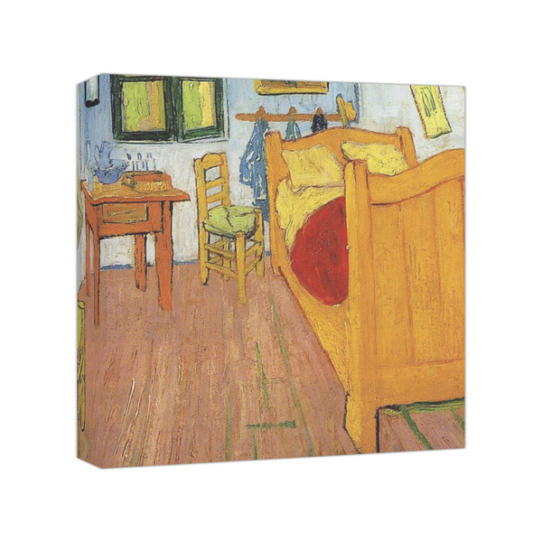 Custom The Bedroom in Arles (Van Gogh 1888) Canvas Print - 8x8
