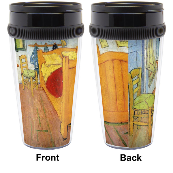 The Bedroom in Arles (Van Gogh 1888) Acrylic Travel Mug - Without Handle - Approval