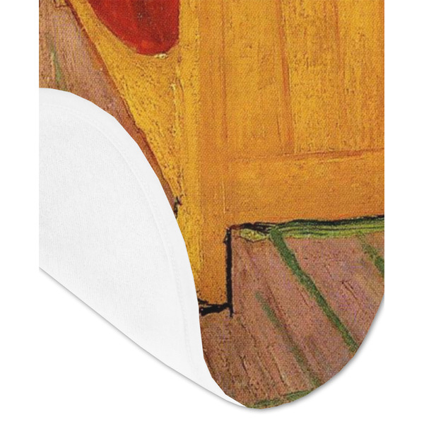 The Bedroom in Arles (Van Gogh 1888) Baby Bib - AFT detail