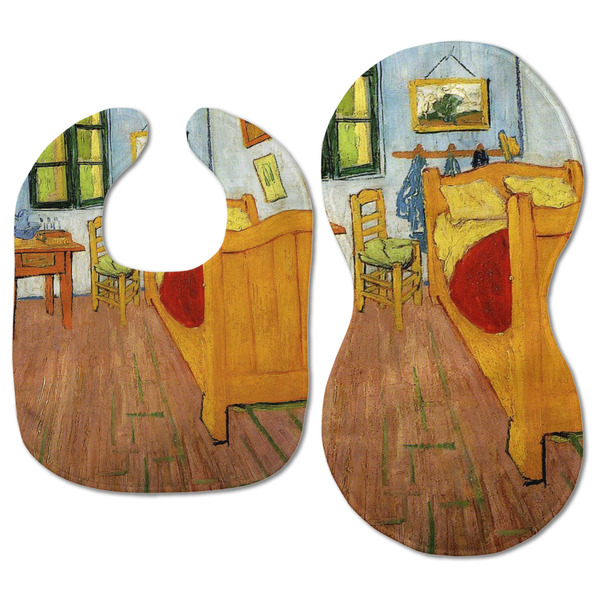 The Bedroom in Arles (Van Gogh 1888) Baby Bib & Burp Set - Approval (new bib & burp)