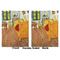 The Bedroom in Arles (Van Gogh 1888) Baby Blanket (Double Sided - Printed Front and Back)