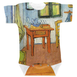 The Bedroom in Arles (Van Gogh 1888) Baby Bodysuit