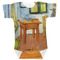 The Bedroom in Arles (Van Gogh 1888) Baby Bodysuit
