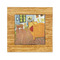 The Bedroom in Arles (Van Gogh 1888) Bamboo Trivet with 6" Tile - FRONT