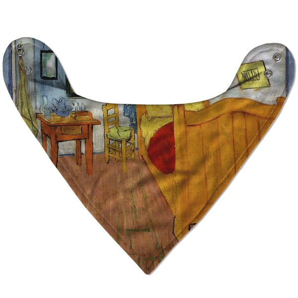The Bedroom in Arles (Van Gogh 1888) Bandana Flat Approval