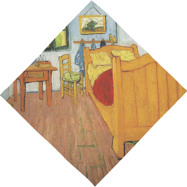The Bedroom in Arles (Van Gogh 1888) Bandana - Full View
