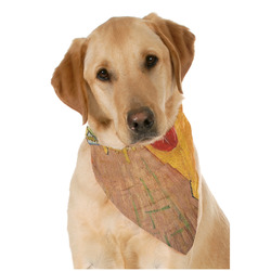 The Bedroom in Arles (Van Gogh 1888) Dog Bandana Scarf