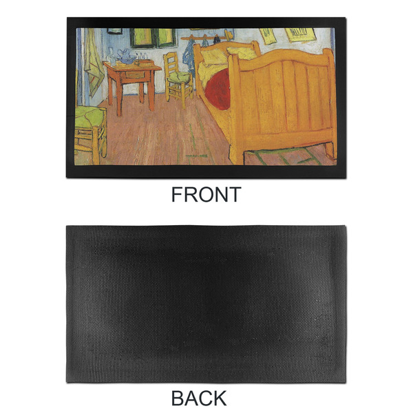 The Bedroom in Arles (Van Gogh 1888) Bar Mat - Small - APPROVAL