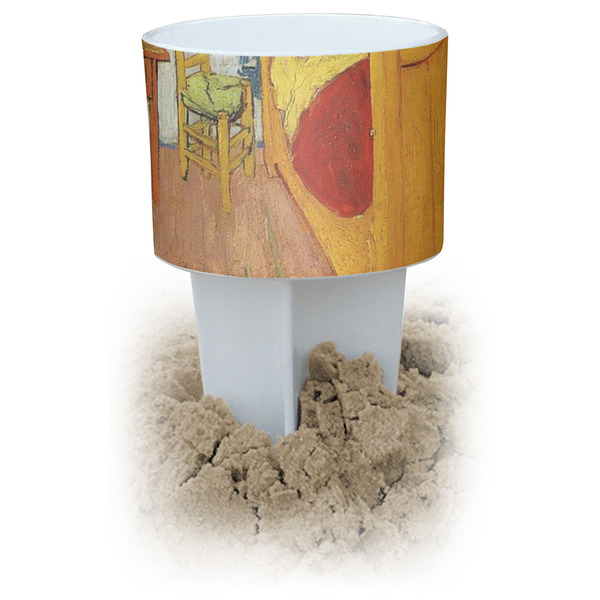 Custom The Bedroom in Arles (Van Gogh 1888) Beach Spiker Drink Holder