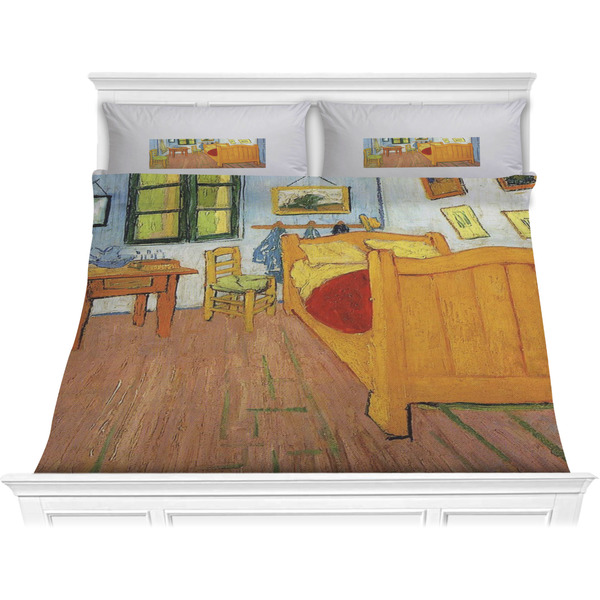 Custom The Bedroom in Arles (Van Gogh 1888) Comforter Set - King