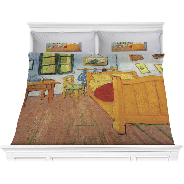Custom The Bedroom in Arles (Van Gogh 1888) Comforter Set - King