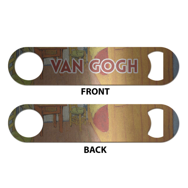 The Bedroom in Arles (Van Gogh 1888) Bottle Opener - Front & Back