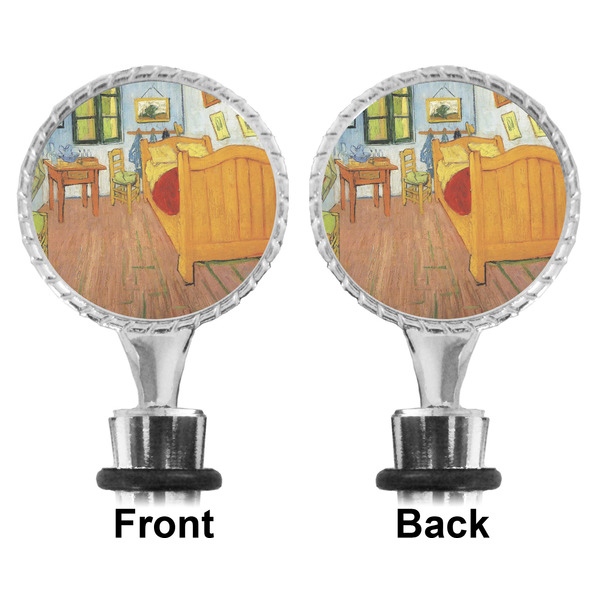 The Bedroom in Arles (Van Gogh 1888) Bottle Stopper - Front and Back