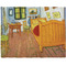 The Bedroom in Arles (Van Gogh 1888) Burlap Placemat