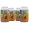 The Bedroom in Arles (Van Gogh 1888) Can Cooler (12 oz) - Set of 4