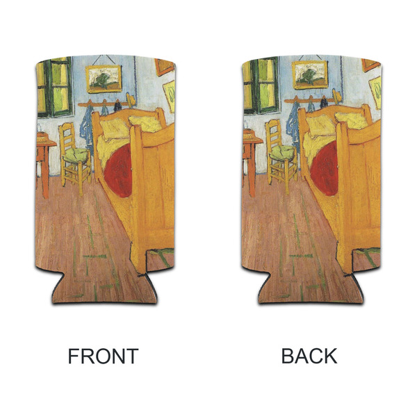 The Bedroom in Arles (Van Gogh 1888) Can Cooler - Tall 12oz - Front & Back