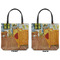 The Bedroom in Arles (Van Gogh 1888) Canvas Tote - Front and Back