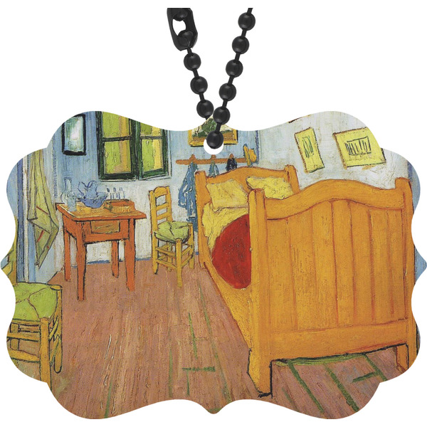 Custom The Bedroom in Arles (Van Gogh 1888) Rear View Mirror Charm