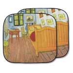 The Bedroom in Arles (Van Gogh 1888) Car Sun Shade - Two Piece