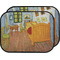 The Bedroom in Arles (Van Gogh 1888) Car Floor Mats (Back Seat)