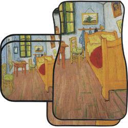 The Bedroom in Arles (Van Gogh 1888) Car Floor Mats Set - 2 Front & 2 Back
