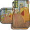 The Bedroom in Arles (Van Gogh 1888) Car Floor Mats Set - 2 Front & 2 Back
