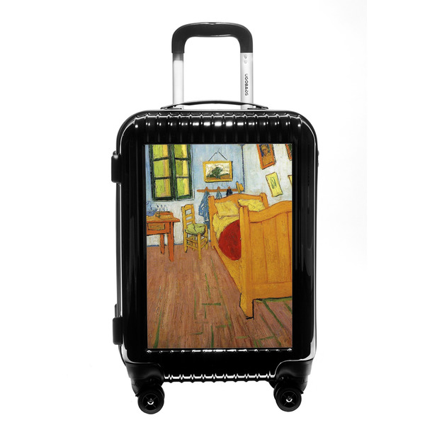 Custom The Bedroom in Arles (Van Gogh 1888) Carry On Hard Shell Suitcase