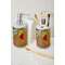 The Bedroom in Arles (Van Gogh 1888) Ceramic Bathroom Accessories - LIFESTYLE (toothbrush holder & soap dispenser)