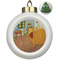 The Bedroom in Arles (Van Gogh 1888) Ceramic Ball Ornament - Christmas Tree