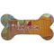 The Bedroom in Arles (Van Gogh 1888) Ceramic Dog Ornament - Front