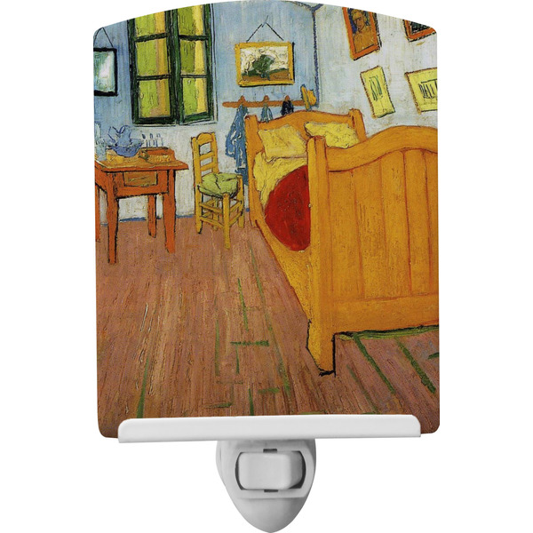 Custom The Bedroom in Arles (Van Gogh 1888) Ceramic Night Light