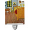 The Bedroom in Arles (Van Gogh 1888) Ceramic Night Light