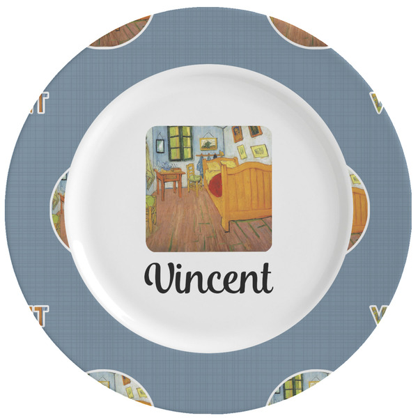 Custom The Bedroom in Arles (Van Gogh 1888) Ceramic Dinner Plates (Set of 4)