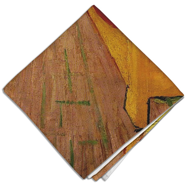 The Bedroom in Arles (Van Gogh 1888) Cloth Napkins - Personalized Dinner (Folded Four Corners)
