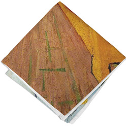 The Bedroom in Arles (Van Gogh 1888) Cloth Cocktail Napkin - Single