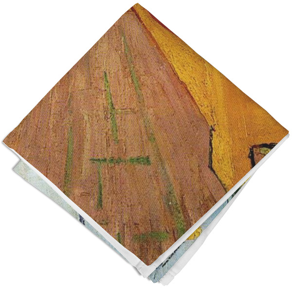 The Bedroom in Arles (Van Gogh 1888) Cloth Napkins - Personalized Lunch (Folded Four Corners)