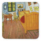 The Bedroom in Arles (Van Gogh 1888) Coaster Set - FRONT (one)
